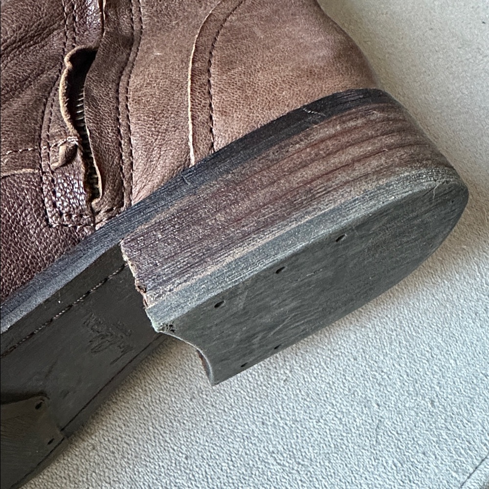 Sam Edelman Ridge Leather Ankle Boots - Picture 10 of 13